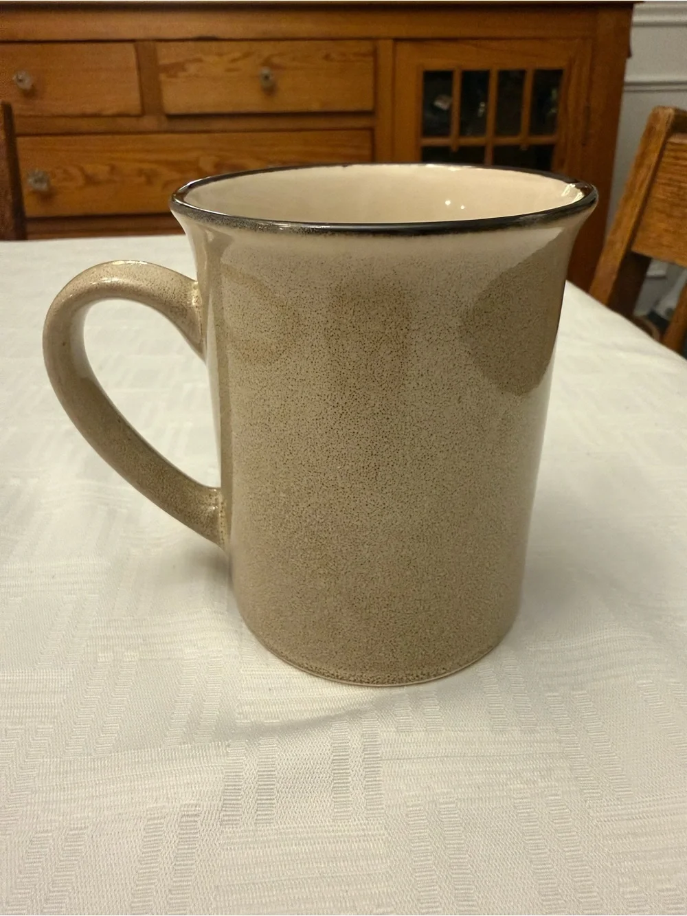 Vintage Pier One Whimsical Owl Mug 16 Ounces